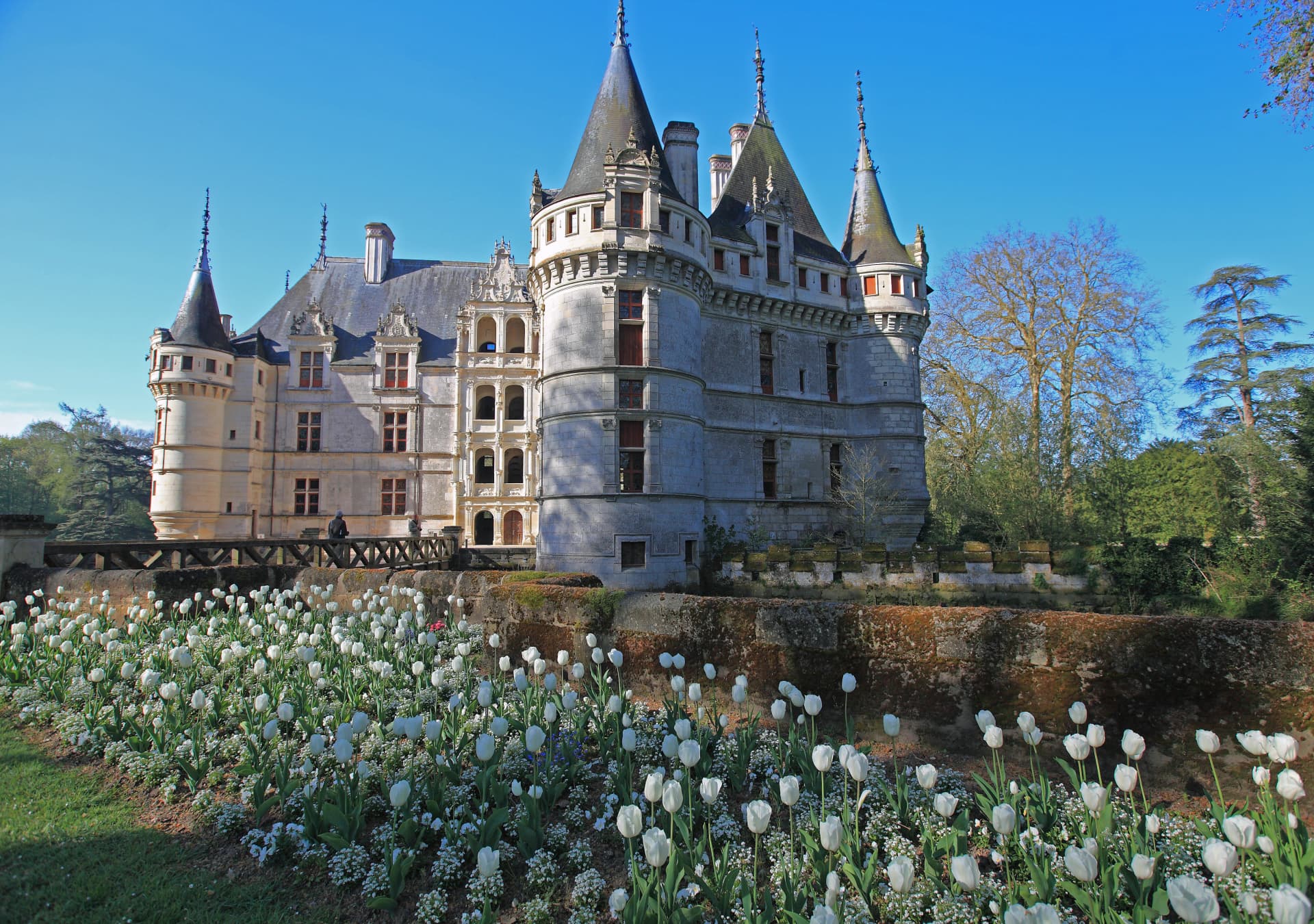 Chateau Azay-le-Rideau, France
