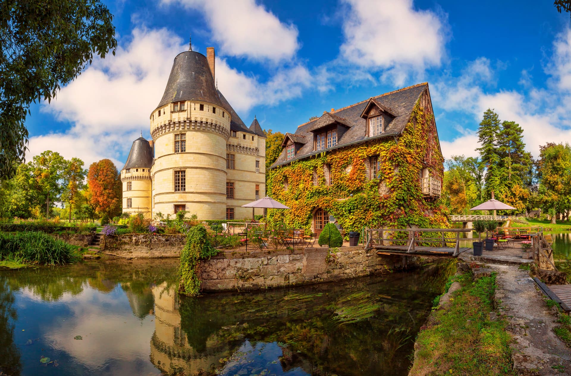 Chateau de L’Islette. France. Chateau of the Loire Valley.